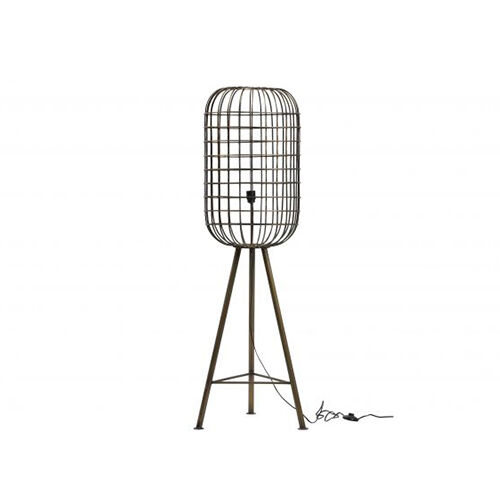 Home - Staande lamp, brass goud