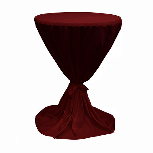 Statafellaken diabolo met strik, bordeaux  