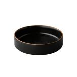 Bord Japan hoog, black, Ø 15 cm