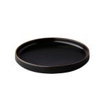 Bord Japan, black, Ø 20 cm