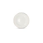 Golden Amy - platbord met gouden rand, Ø16 cm