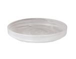 Bord White Swirl, Ø 25 cm.