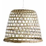 Rietenlamp met led lamp, 2 meter snoer
