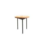Hot Metal zittafel rond, mangohout