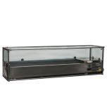Salade/pizza koelvitrine buffet, 3 zijden gesloten