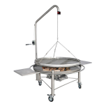SwingGrill Barbecue, met lavastenen, op propaangas