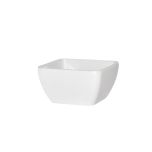 Melamine schaal, 20x20 cm wit