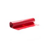 Vuilniszak rood 80x125 cm t.b.v. RVS vuilnis bakken rol per 20