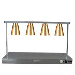Warmtelamp 4-lamps, koper