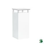 White Heaven sokkel, met houten plankje