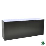 Black Velvet buffet met wit blad