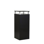 Black Velvet sokkel met houten plankje