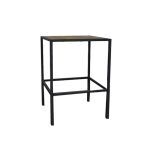 Hot Metal statafel, hout, klein