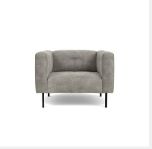 Home - Fauteuil, raw light grey