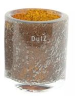 Waxinelichthouder - Amber, glas