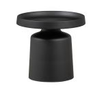 Home - bijzettafel Pasqual, metaal zwart