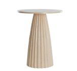 Home - bijzettafel Tess, metaal zand
