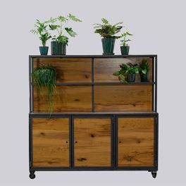 Groendecoratie basis - Hot Metal achterkast