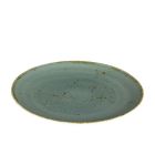 Platbord Q green, rond