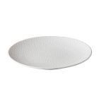 Dinerbord reliëf, wit Ø 27,5 cm