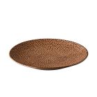 Dinerbord reliëf, bruin Ø 27,5 cm          