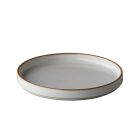 Bord Japan, white/grey, Ø 20 cm