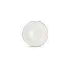 Golden Amy - platbord met gouden rand, Ø16 cm