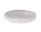 Bord White Swirl, Ø 25 cm.