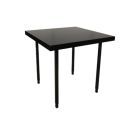 HM Zittafel  zwart transparant blad