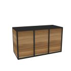 Hot metal buffet kort 2.0, incl. RVS blad of zwart blad