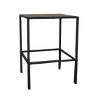 Hot Metal statafel, hout