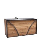 Hot metal buffet, met spoelbak