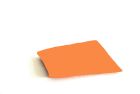 Kussen licht oranje, lxb 45x45 cm