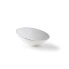Ovale schaal schuin,  Banquet melamine, 37x31 cm 