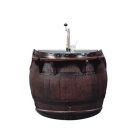 Biertap installatie in wijnvat groot