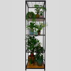 Groen Decoratie - Luxe Hot Metal kolom 80x80cm