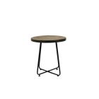 Home - Bijzettafel zwart-hout