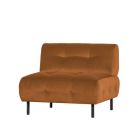 Home - fauteuil, cinnamon velvet