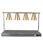 Warmtelamp 4-lamps, koper
