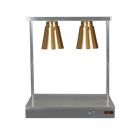 Warmtelamp 2-lamps, koper 