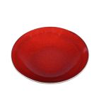 Bord coupe Lava rood, Ø 21 cm.