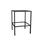 Hot Metal statafel, hout, klein