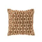 Kussen retroprint - terracotta