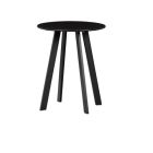 Home - Bijzettafel metaal zwart, Ø40 h49cm