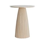 Home - bijzettafel Tess, metaal zand