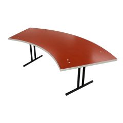 Stoel Raw, met bruin lederen zitting 