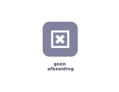 Stoel Raw, met bruin lederen zitting 